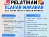 Pelatihan Olahan Makanan untuk Purna PMI