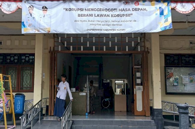 Kampanya Antikorupsi Di Lingkungan Dinas Perindustrian dan Tenaga Kerja
