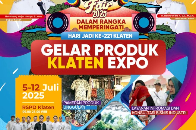 Gelar Produk Klaten EXPO 2025