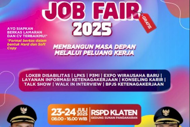 JOB FAIR KLATEN 2025