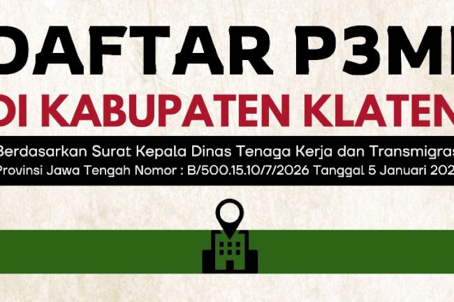 P3MI di Kabupaten Klaten