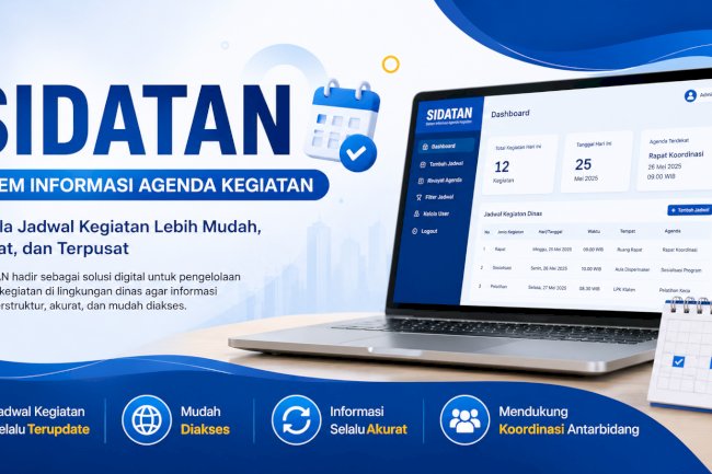SIDATAN, Solusi Digital Pengelolaan Agenda Kegiatan Disperinaker Kabupaten Klaten