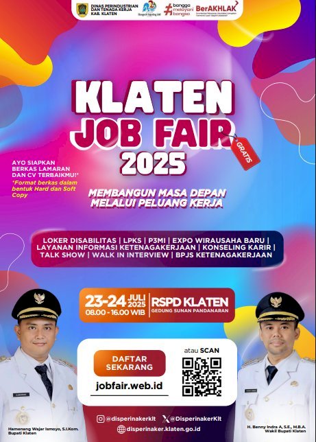 JOB FAIR KLATEN 2025