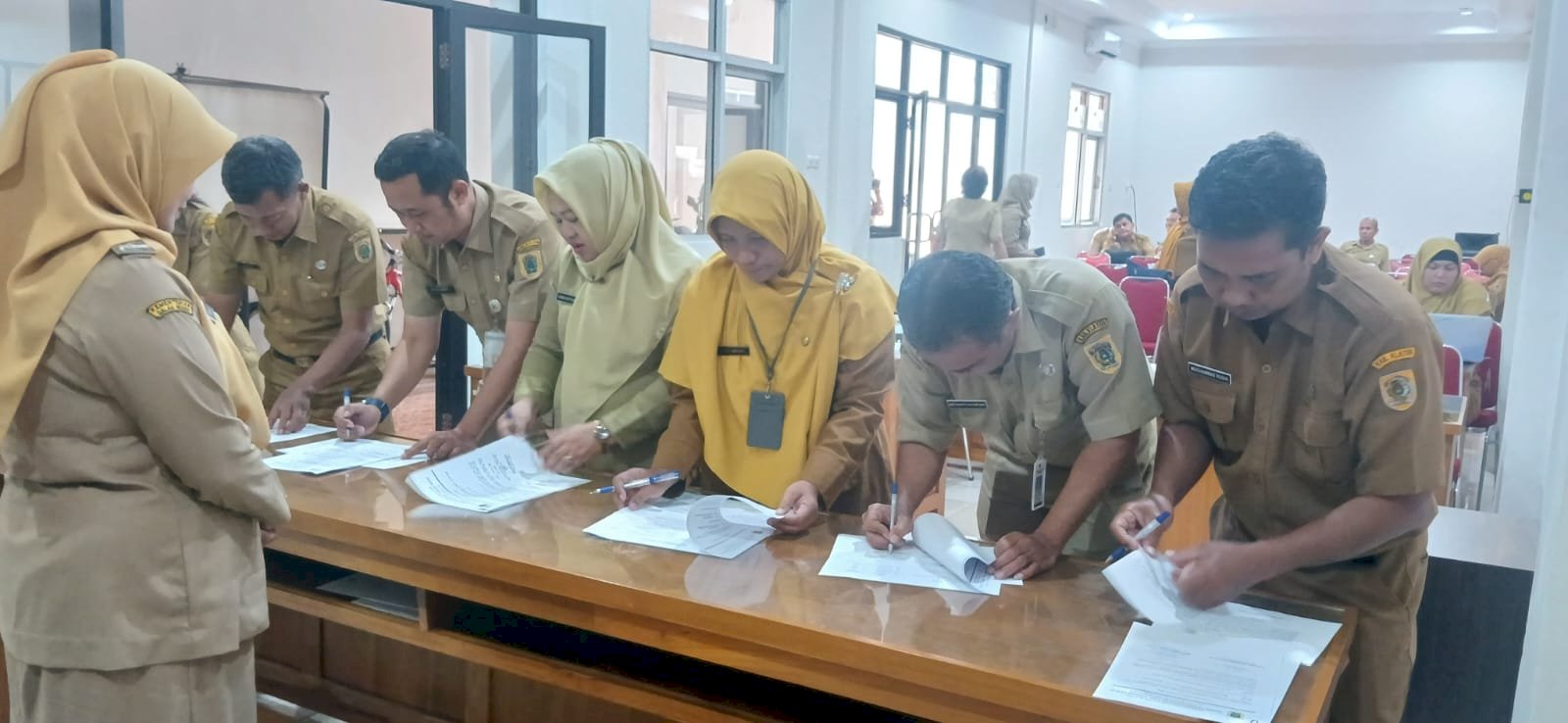 Penandatanganan PK dan PI