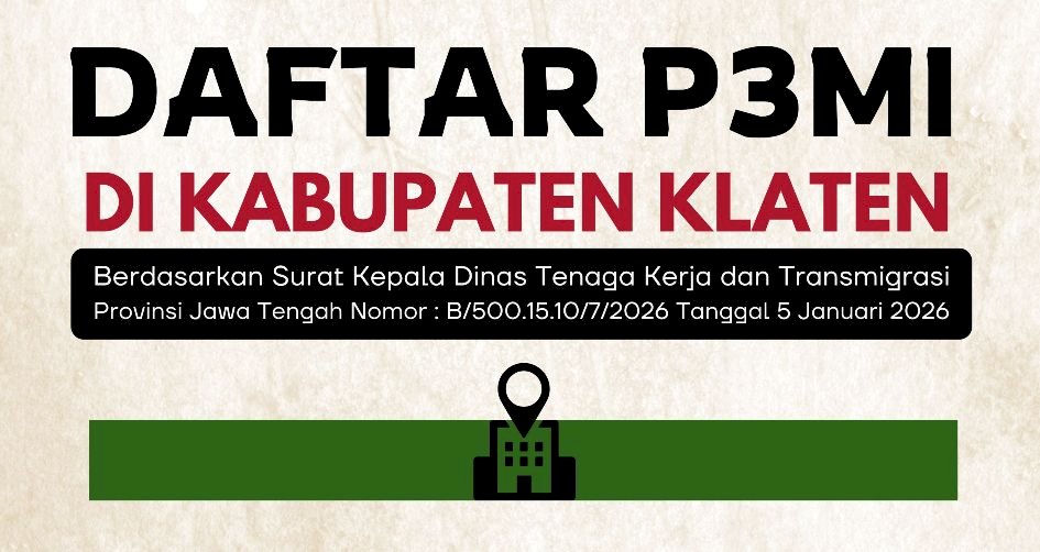 P3MI di Kabupaten Klaten