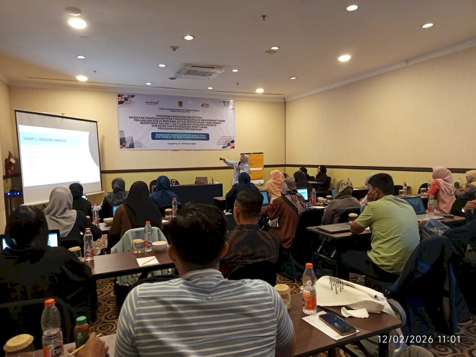 Bimbingan Teknis Struktur dan Skala Upah serta Peraturan Perusahaan