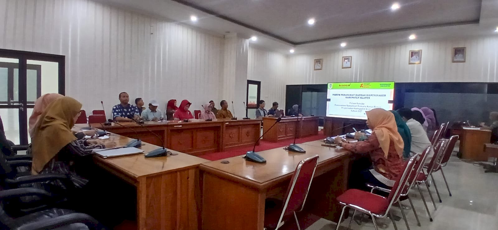 DISPERINAKER Klaten Gelar FPD Penyusunan Rancangan Renja Tahun 2027