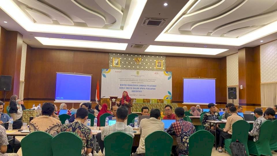 Bimbingan Teknis Persiapan Akreditasi LPK Swasta